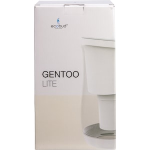 Ecobud Gentoo Lite Alkaline Water Filter Jug White 1.5L