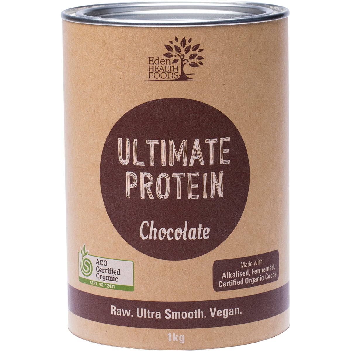 Eden Healthfoods Ultimate Vegan Protein Chocolate 1Kg Australia
