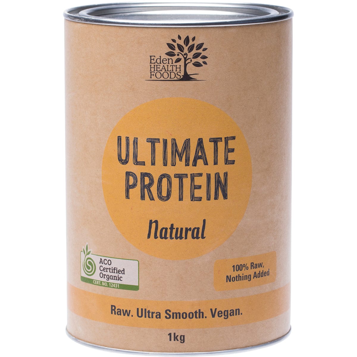 Eden Healthfoods Ultimate Vegan Protein Natural 1Kg Australia