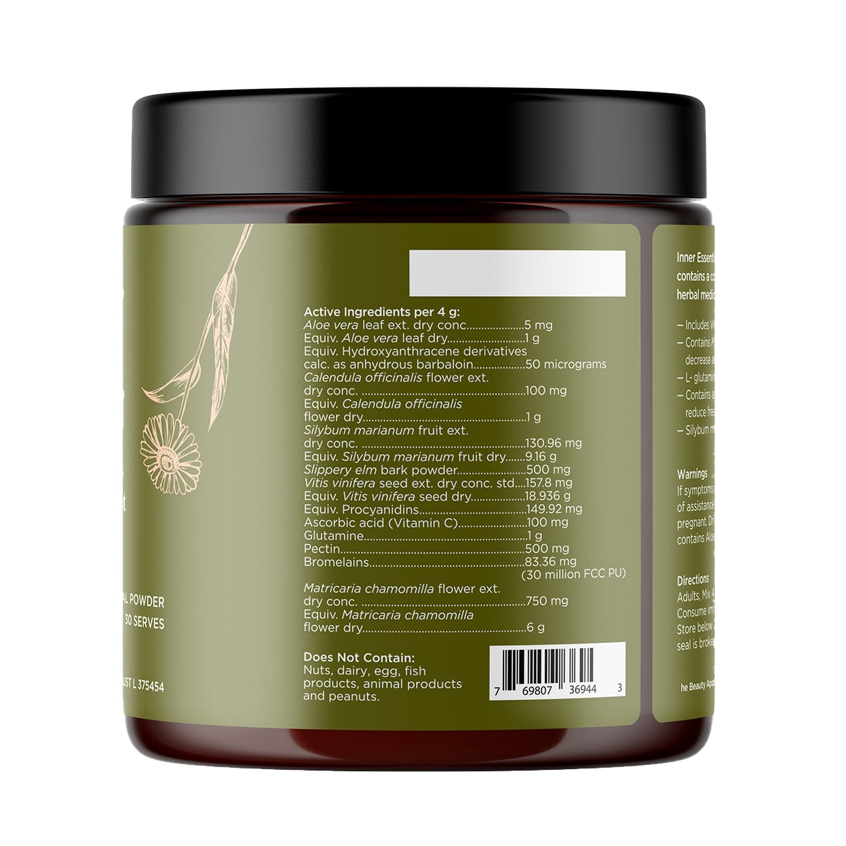 Edible Beauty Australia Inner Essentials - Skin + Gut Renew 120g