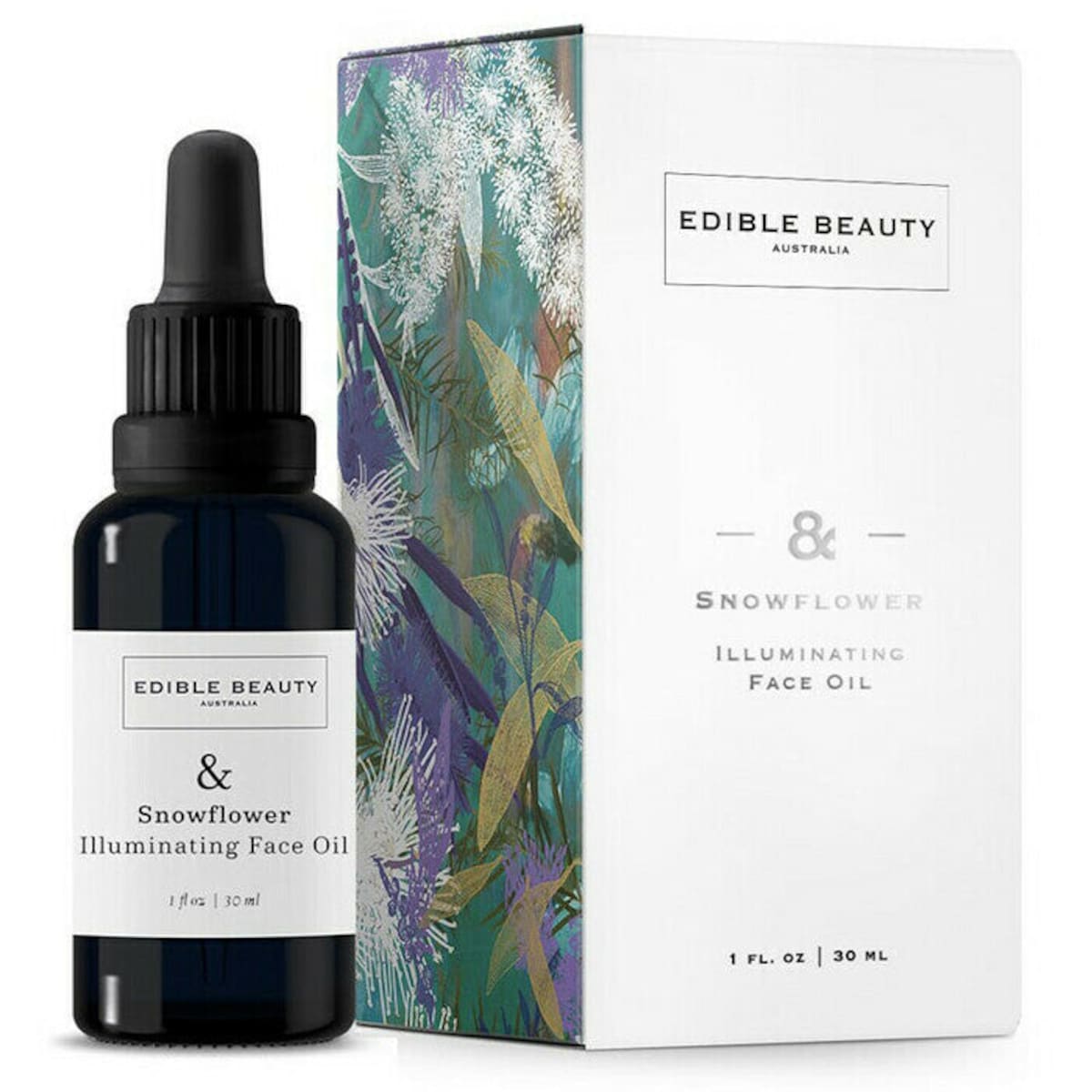 Edible Beauty Australia Snowflower Illuminating Face Oil 30ml