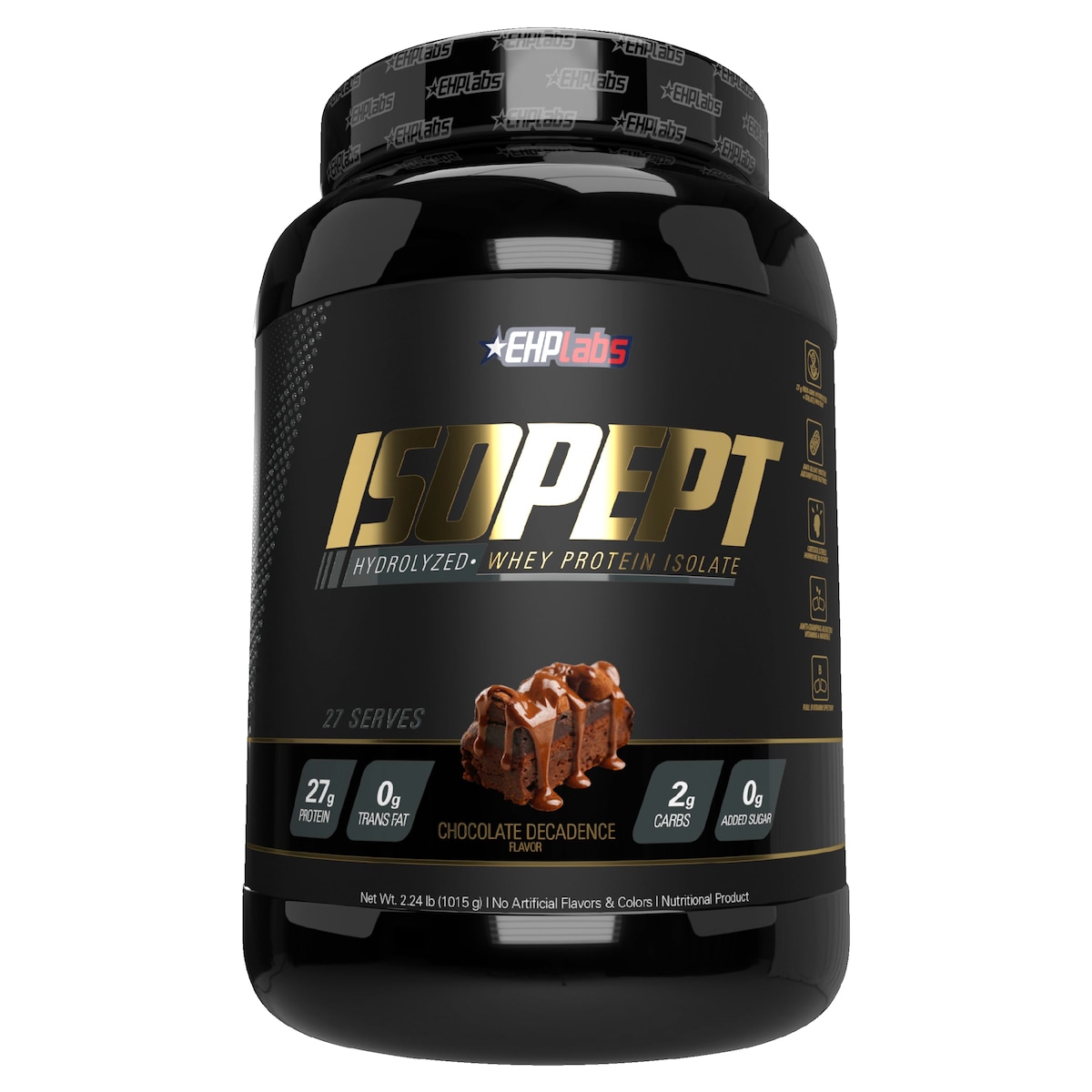 EHPLabs Isopept Hydrolyzed Whey Protein Delicious Chocolate 1015g