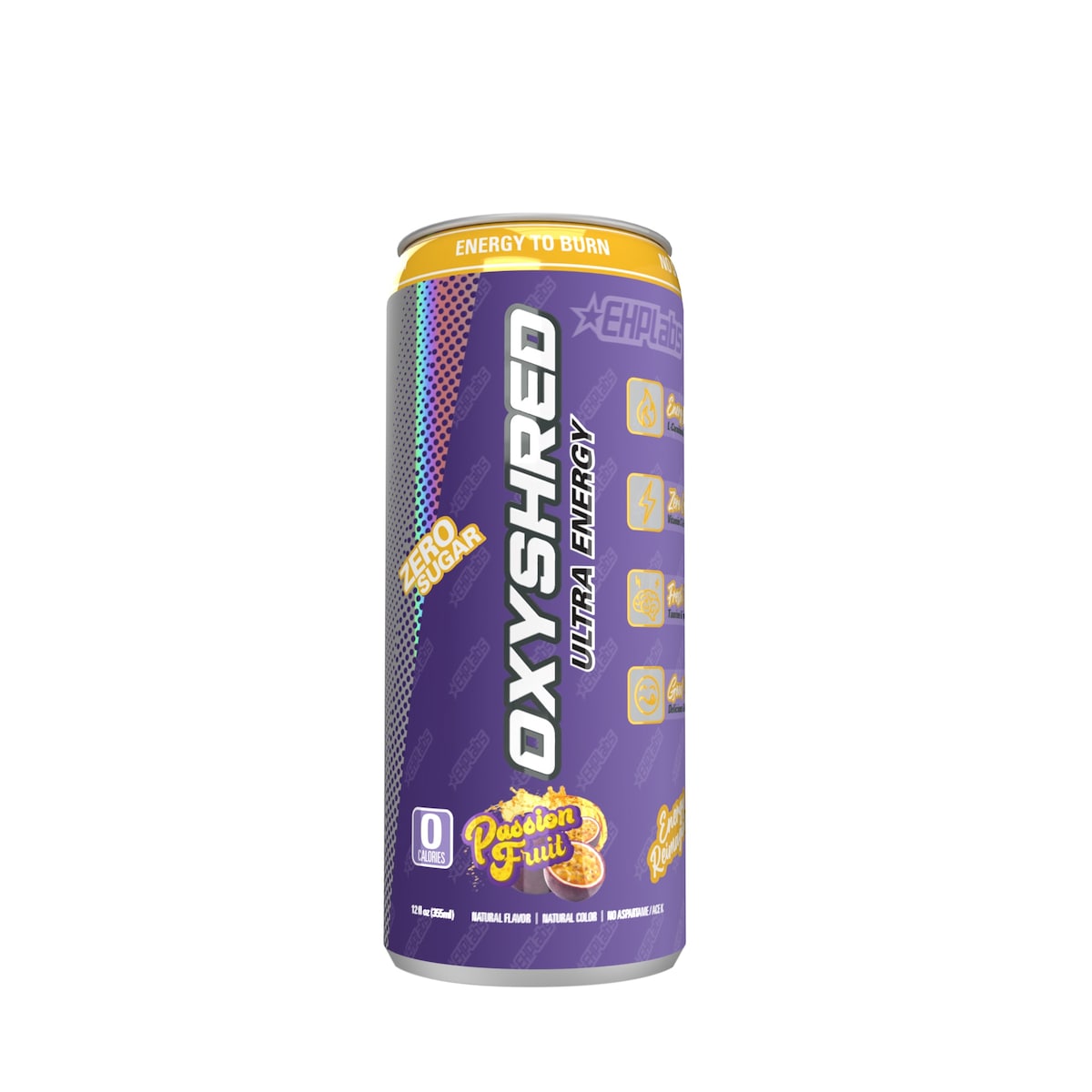 EHPlabs OxyShred Ultra Energy RTD Passionfruit 12 x 355ml