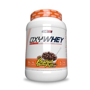 EHPLabs Oxywhey Lean Wellness Protein Peanut Butter Puffs 983g