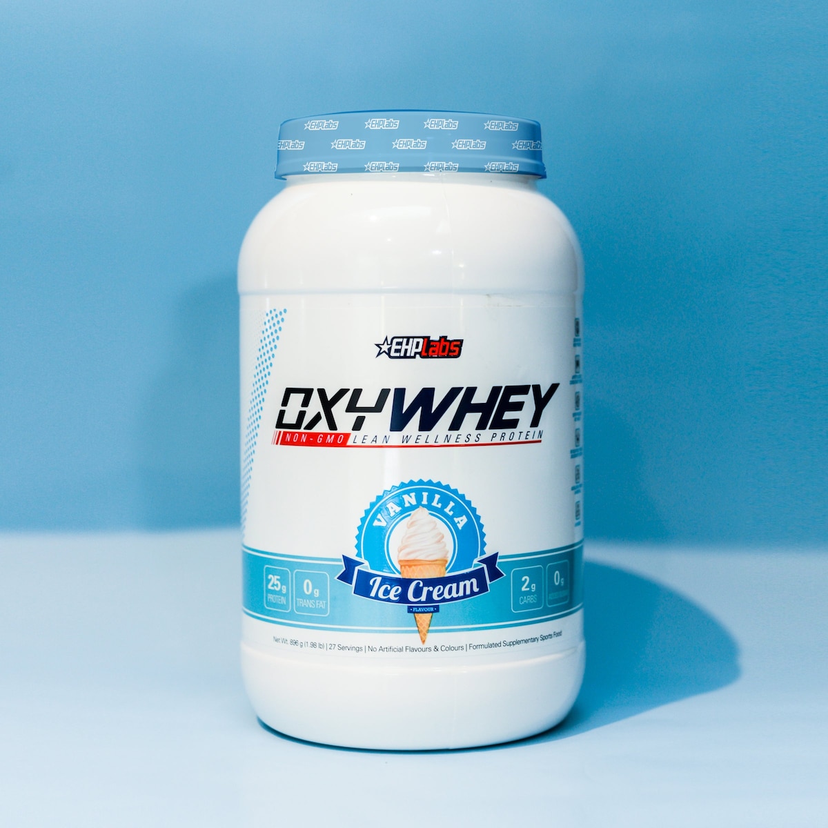 EHPLabs Oxywhey Lean Wellness Protein Vanilla Ice Cream 896g
