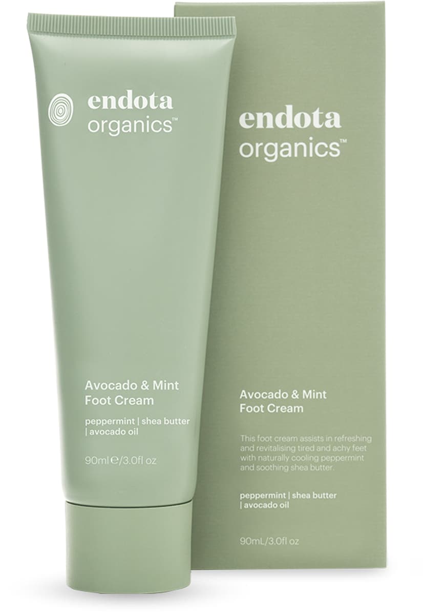 Endota Organics Avocado & Mint Foot Cream 90ml