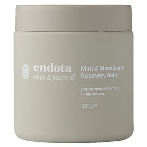 Endota Rest & Restore Mint & Macadamia Recovery Bath 300g