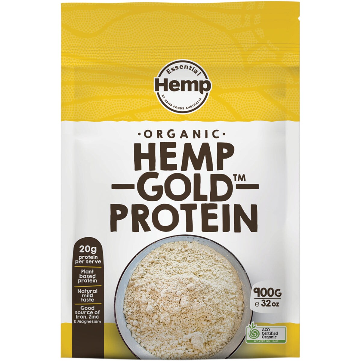 Essential Hemp Organic Hemp Gold Protein 900g