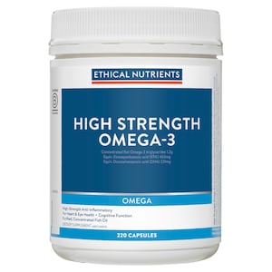Ethical Nutrients High Strength Omega-3 220 Capsules