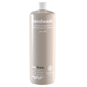 Euclove Hand Wash Lavender & Rose Geranium Refill 1L