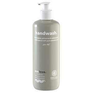 Euclove Hand Wash Lemongrass Palmarosa & Cedarwood 500ml
