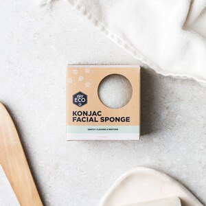 Ever Eco Konjac Facial Sponge Original 1 Pack