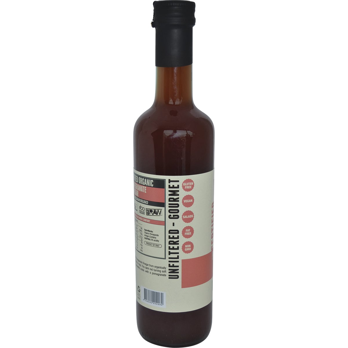 Every Bit Organic Raw Pomegranate Vinegar With The Mother 500ml