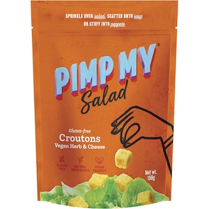 Extraordinary Foods Pimp My Salad Croutons Vegan Herb & Cheese 150g