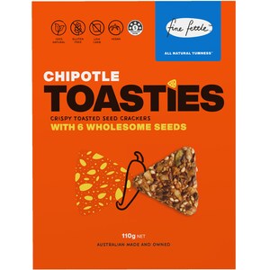 Fine Fettle Foods Toasties Chipotle 110g