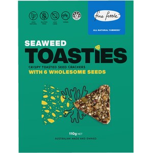 Fine Fettle Foods Toasties Seaweed 110g