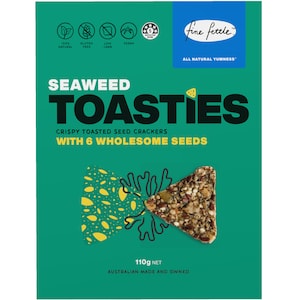 Fine Fettle Foods Toasties Seaweed 110g