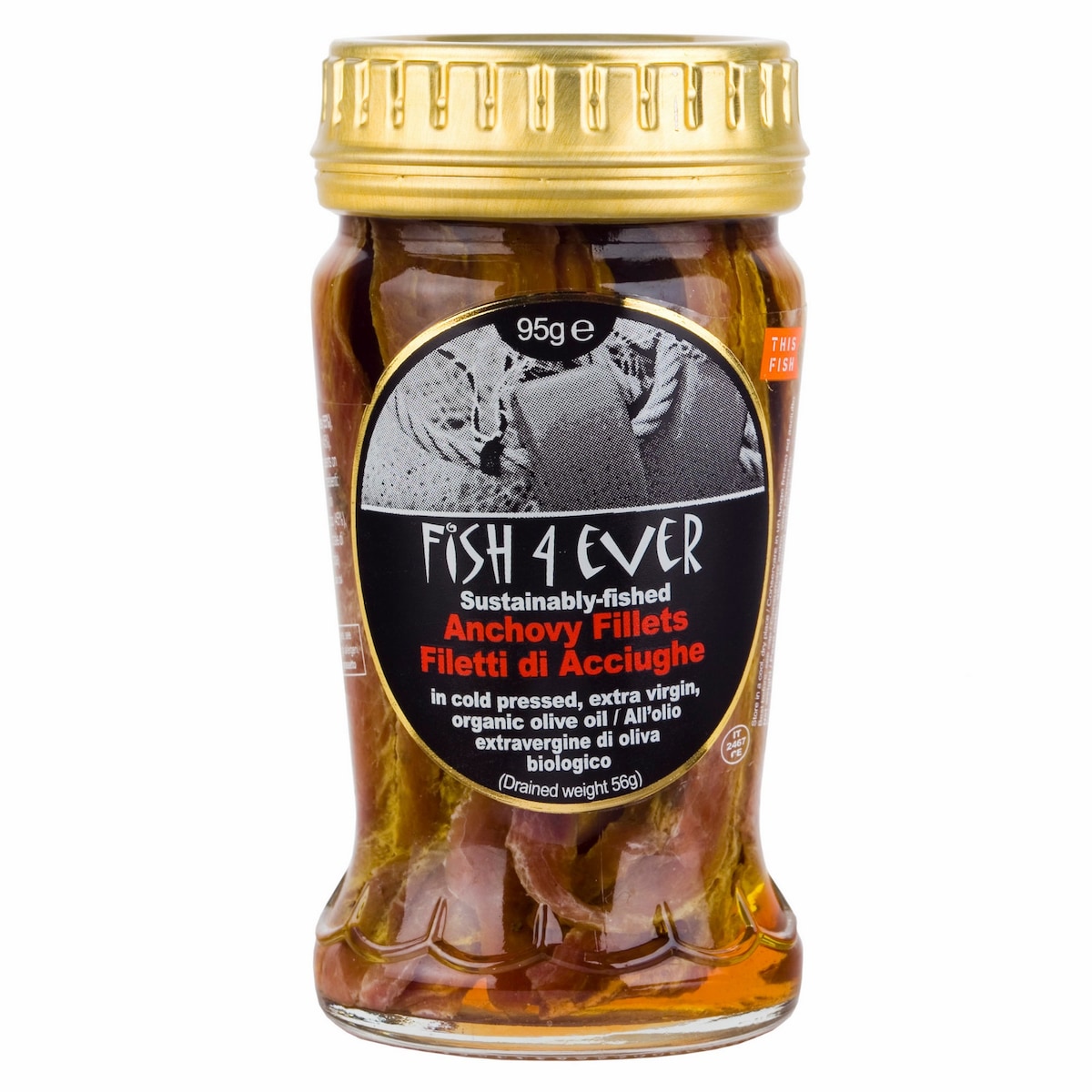 Fish4Ever Anchovies in Olive Oil 95g