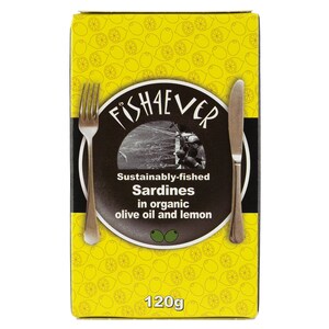 Fish4Ever Sardines In Olive Oil & Lemon 120g