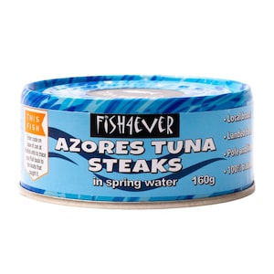 Fish4Ever Tuna Steaks In Spring Water 160g