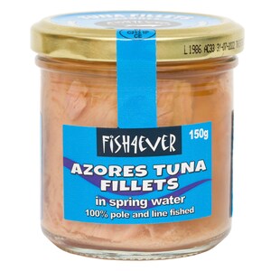 Fish4Ever Tuna Fillets in Spring Water 150g