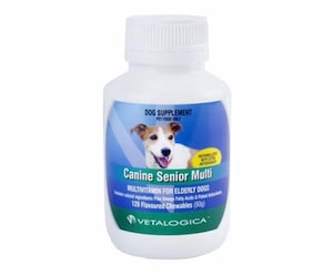 Vetalogica Canine Senior Multi 120 Chewable Tablets