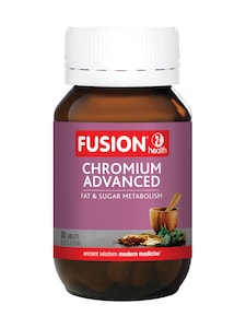 Fusion Health Chromium Advanced 30 Tablets