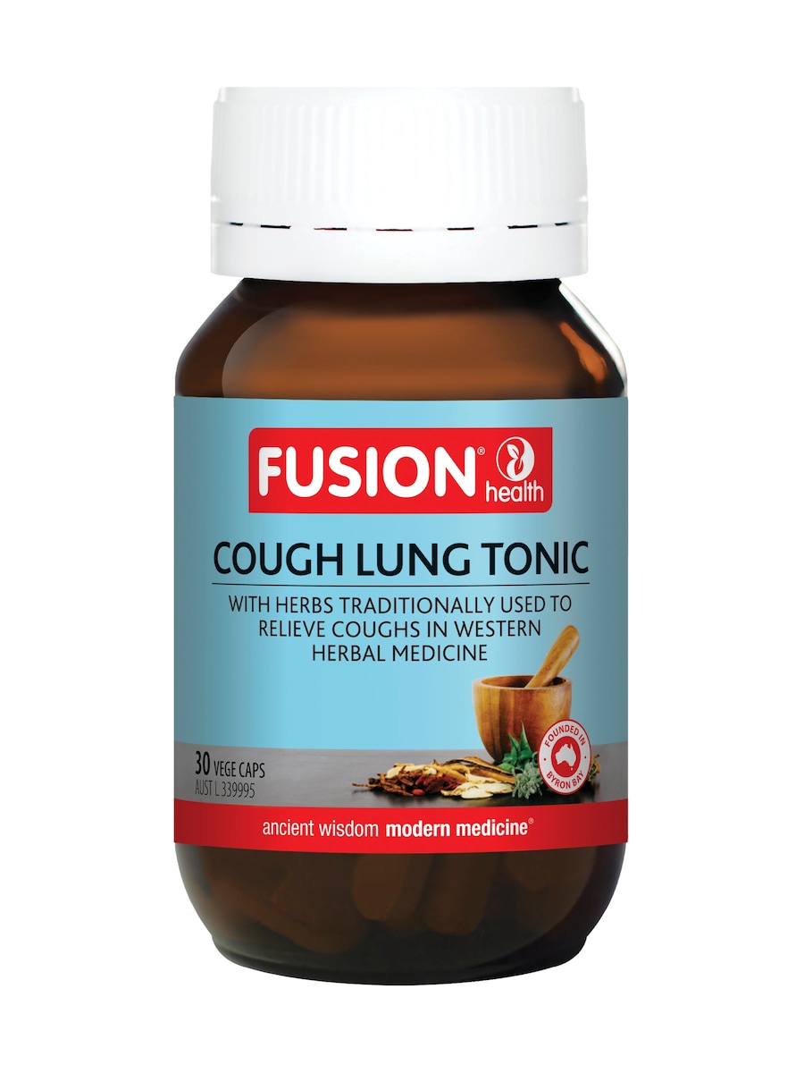 Fusion Health Cough Lung Tonic 30 Capsules