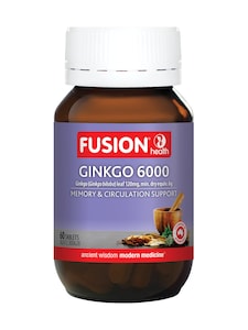 Fusion Health Ginkgo 60 Tablets