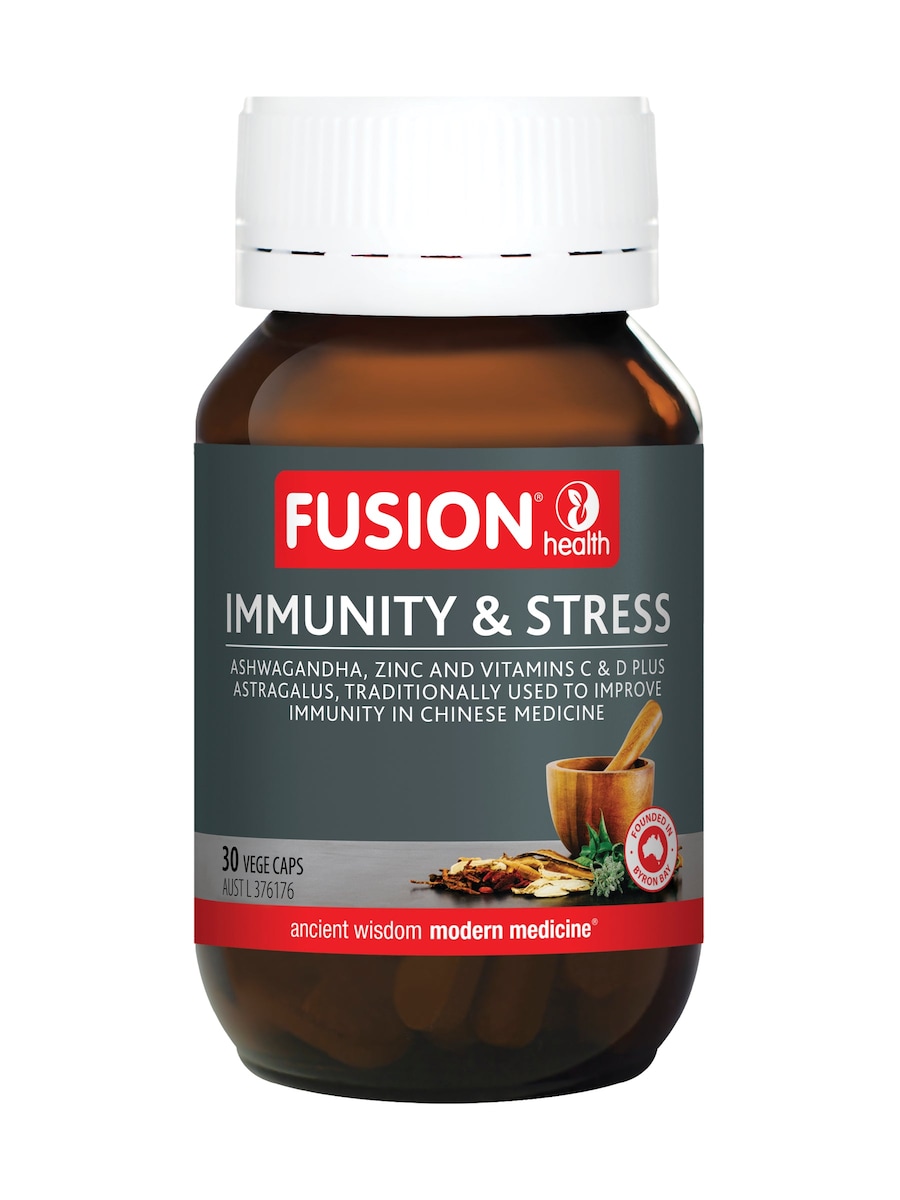 Fusion Health Immunity and Stress 30 Capsules