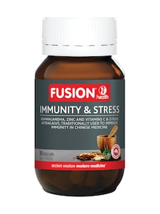 Fusion Health Immunity and Stress 30 Capsules
