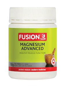 Fusion Health Magnesium Advanced Powder Lemon Lime 165g