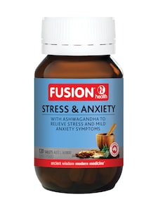 Fusion Health Stress & Anxiety 120tablets