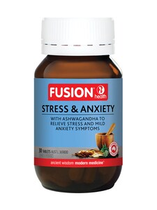 Fusion Health Stress and Anxiety 30 Tablets