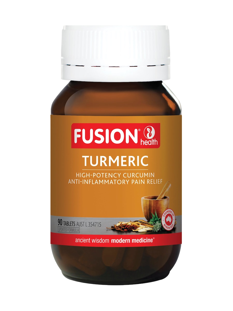 Fusion Health Turmeric 90 Tablets | Healthylife Australia