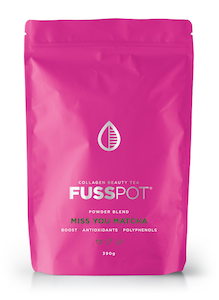 Fusspot Collagen Beauty Tea Miss you Matcha Powder Blend 390g