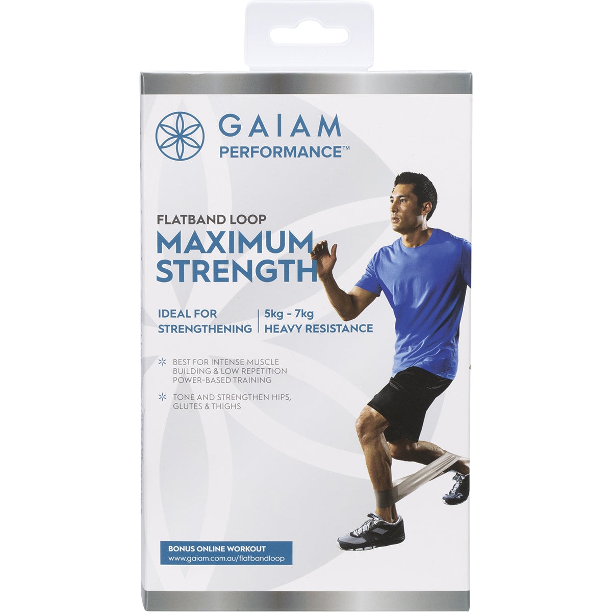 Gaiam Flatband Loop Maximum Strength - Heavy Resistance