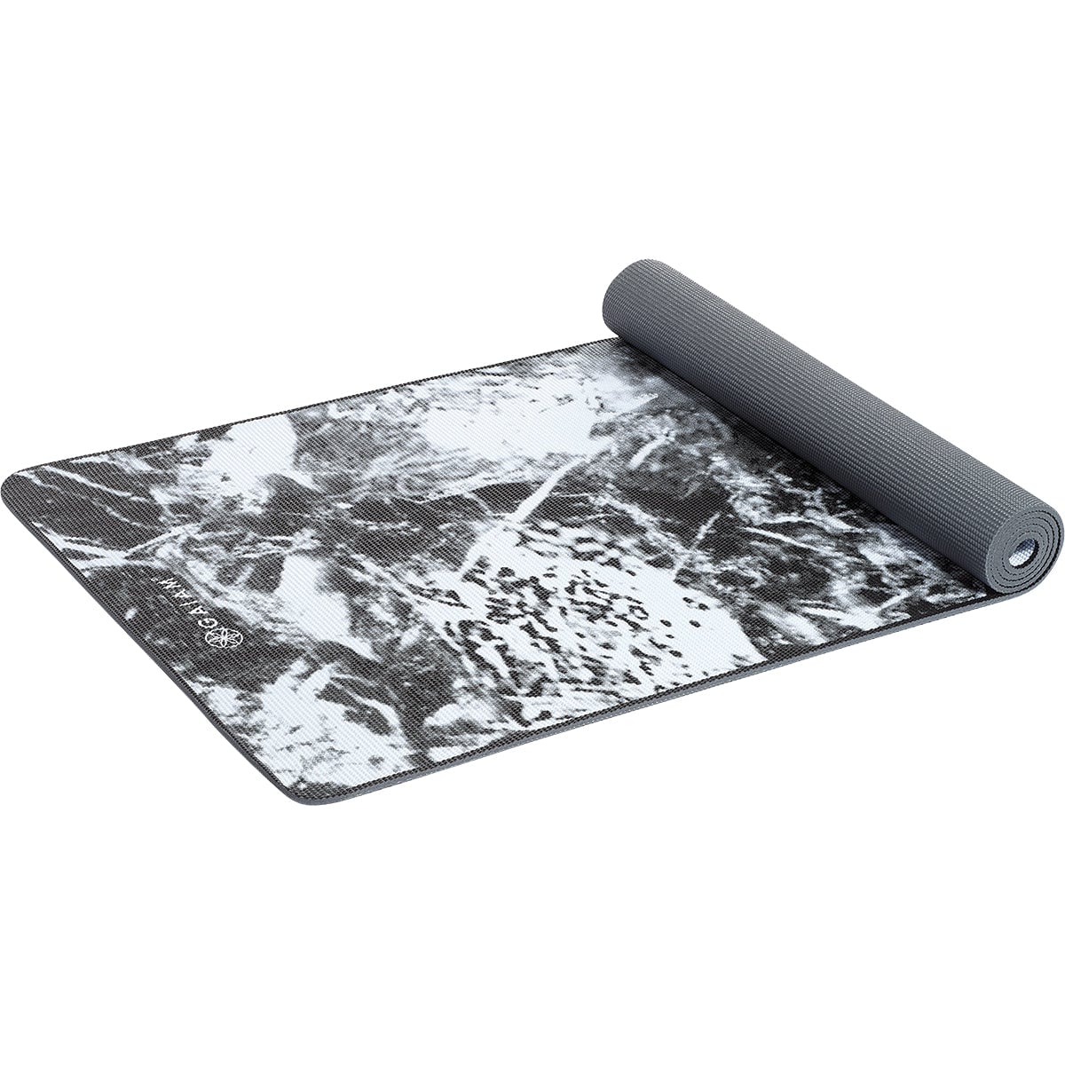 Gaiam Premium Support Yoga Mat 6mm Dark Marble 61cm x 173cm