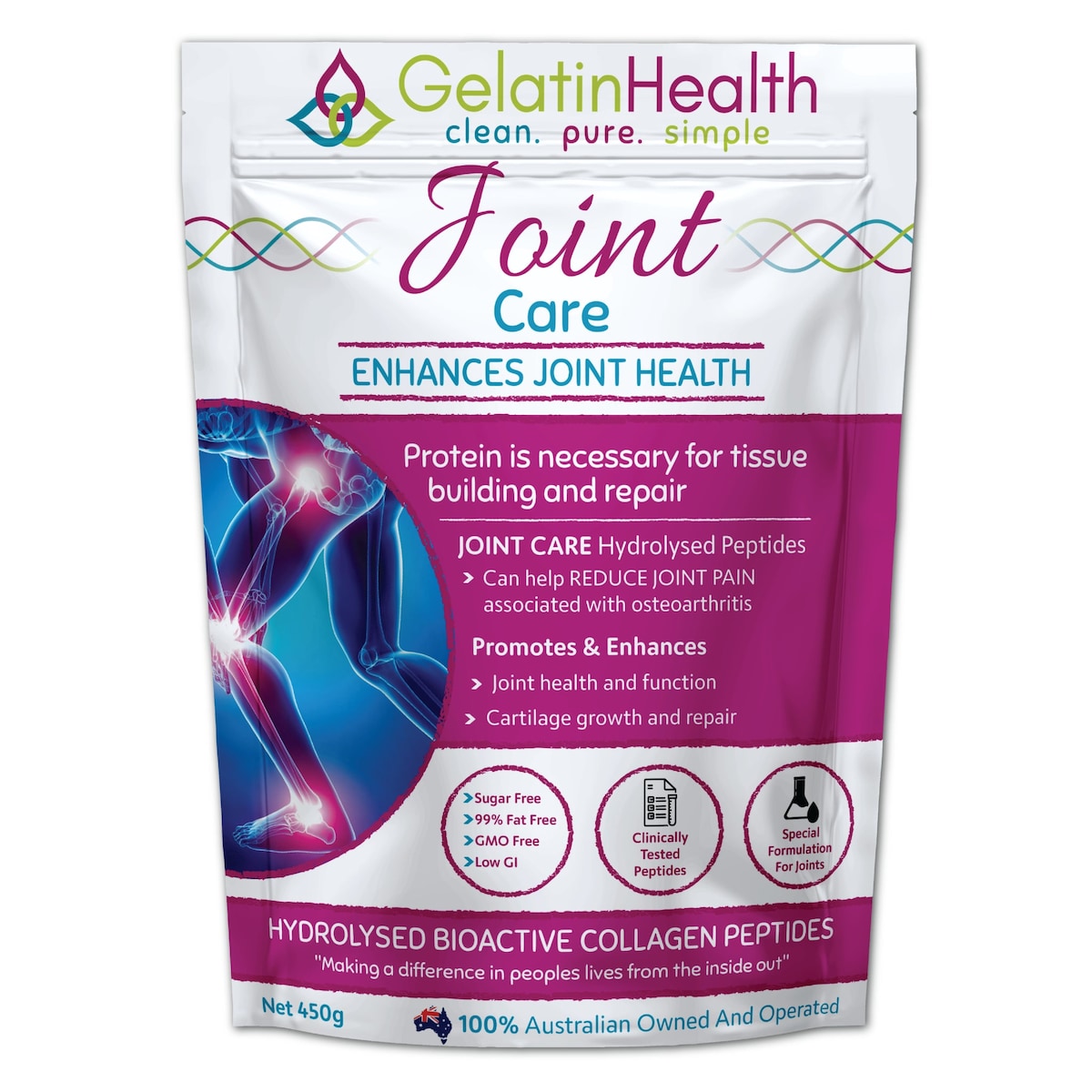 Gelatin Health Joint Collagen 225g