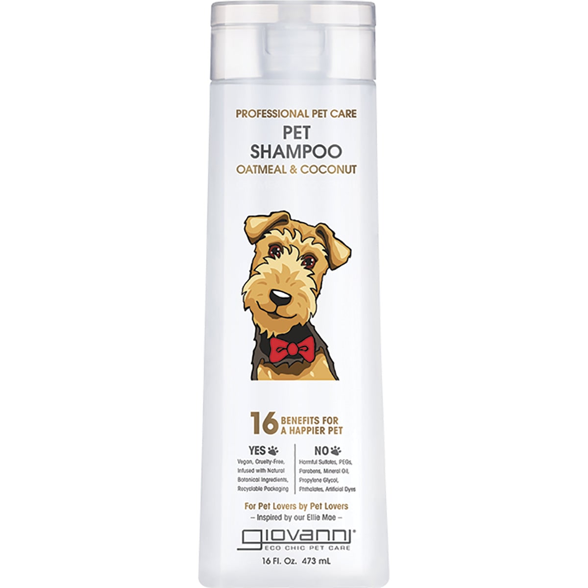 Giovanni Pet Shampoo Oatmeal & Coconut 236ml