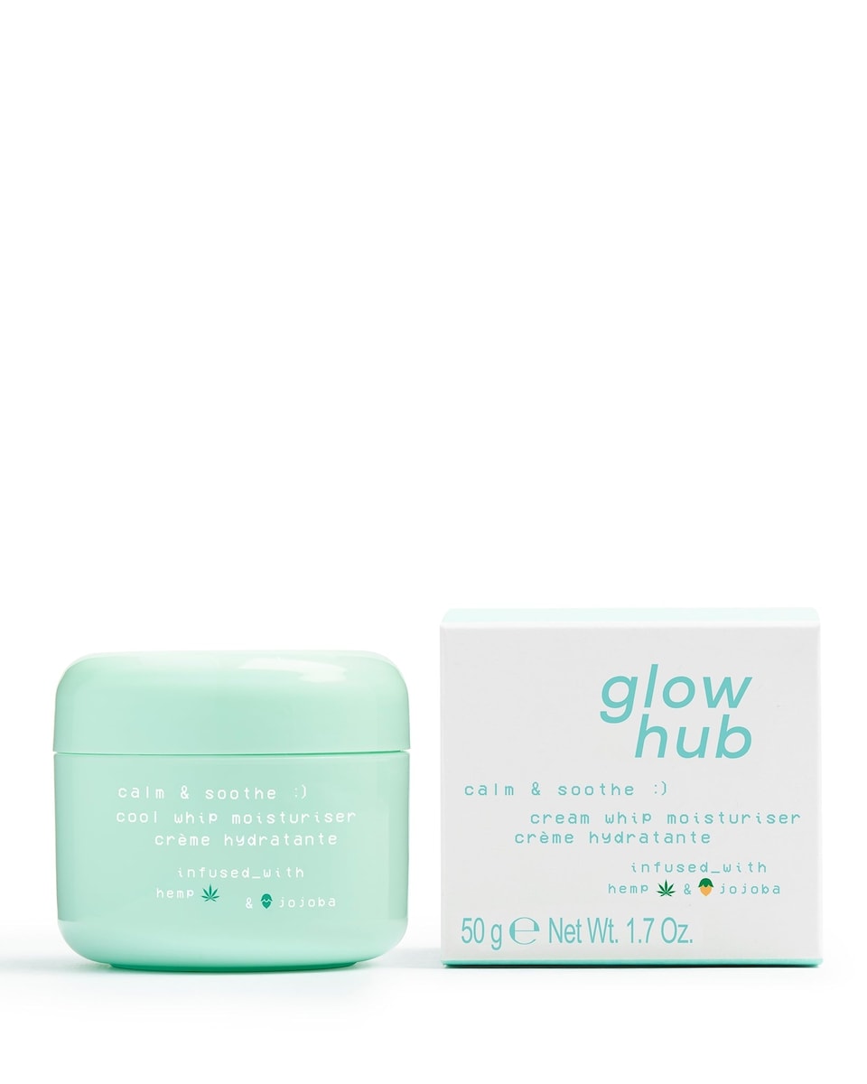 Glow Hub Calm and Soothe Cool Whip Moisturiser 50g