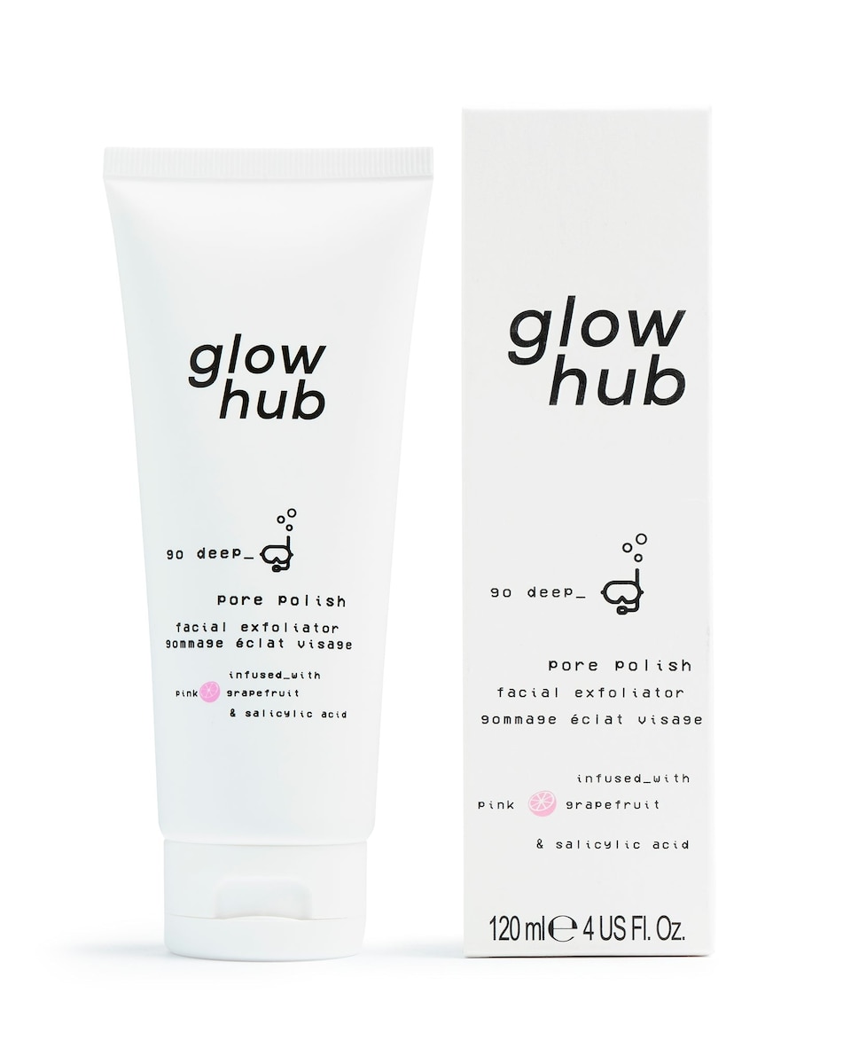 Glow Hub Pore Polish Facial Exfoliator 120ml