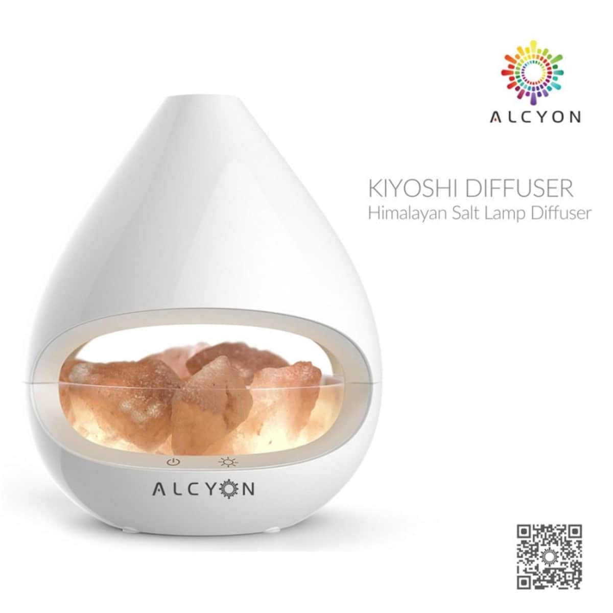 Alcyon KIYOSHI Ultrasonic Salt Lamp Diffuser 160ml