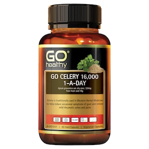GO Healthy Celery 16000 1-A-Day 60 Vege Capsules