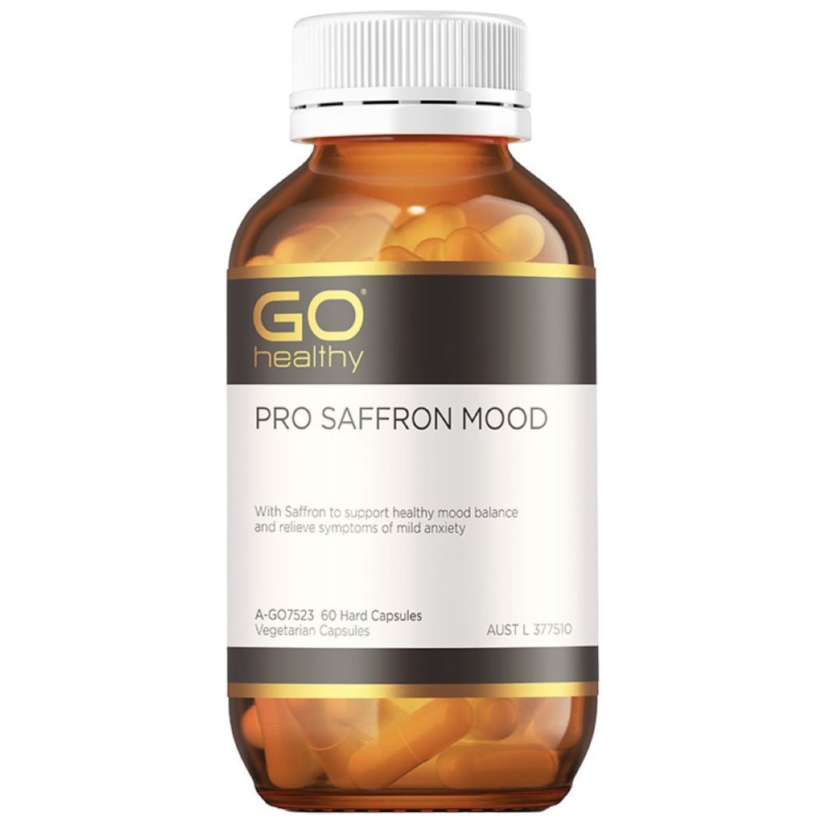 GO Healthy Pro Saffron Mood 60 Capsules | Healthylife Australia