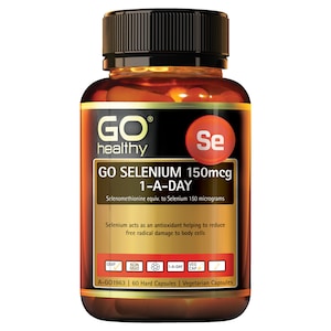 GO Healthy Selenium 150Mcg 1-A-Day 60 Vege Capsules