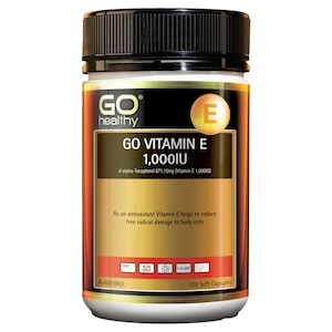 GO Healthy Vitamin E 1000IU 120 Softgel Capsules