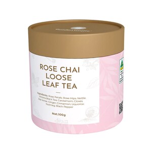 Golden Wattle Tea Rose Chai Loose Leaf Tea 100g