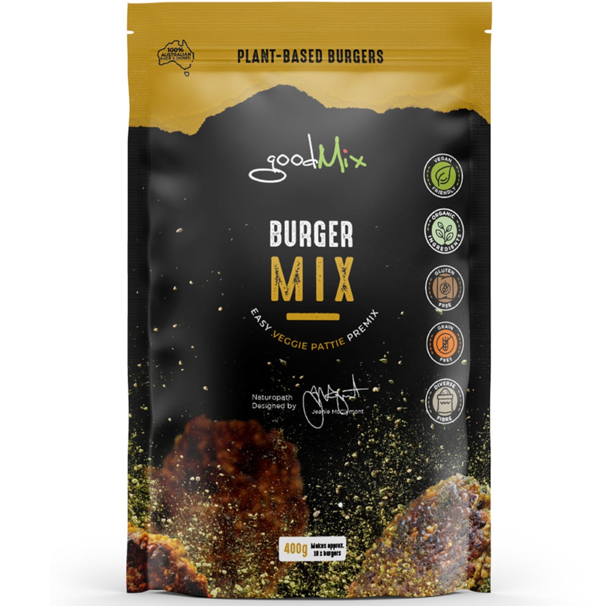 Goodmix Burger Mix - Veggie Pattie Premix 400g