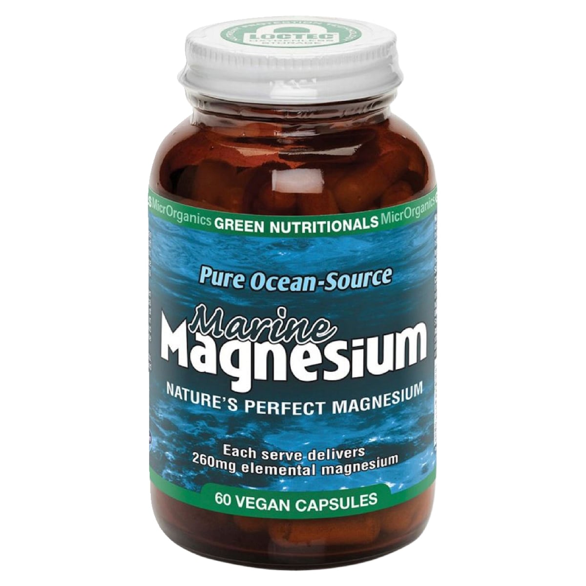 Green Nutritionals Marine Magnesium 60 Vegan Capsules